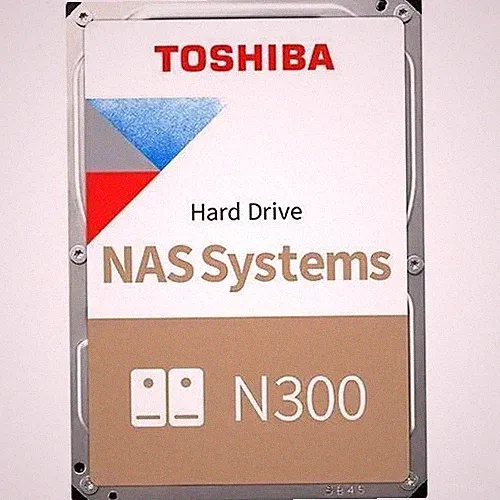 Toshiba 12TB N300 7200 rpm SATA III 3.5" Internal NAS HDD HDWG51CXZSTA