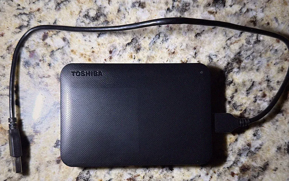 Toshiba 2.5" USB 3.0 500GB External Hard-Drive DTP205 (Mac & Windows)