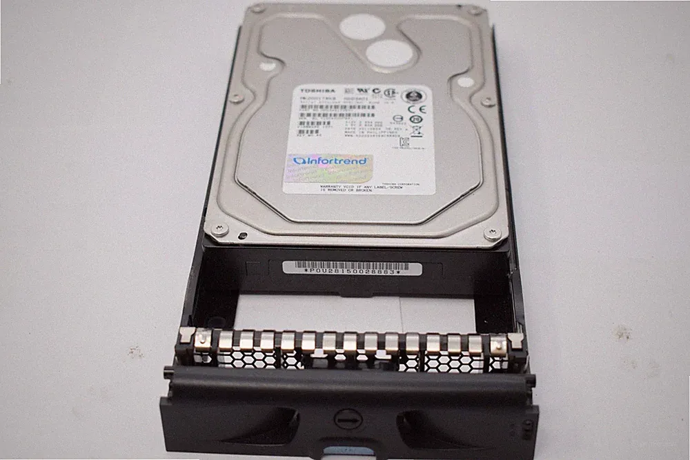 Toshiba 2TB 3.5'' SAS 6Gb/s HDD 7200RPM MK2001TRKB Hard Drive HDD3A01 Infortrend