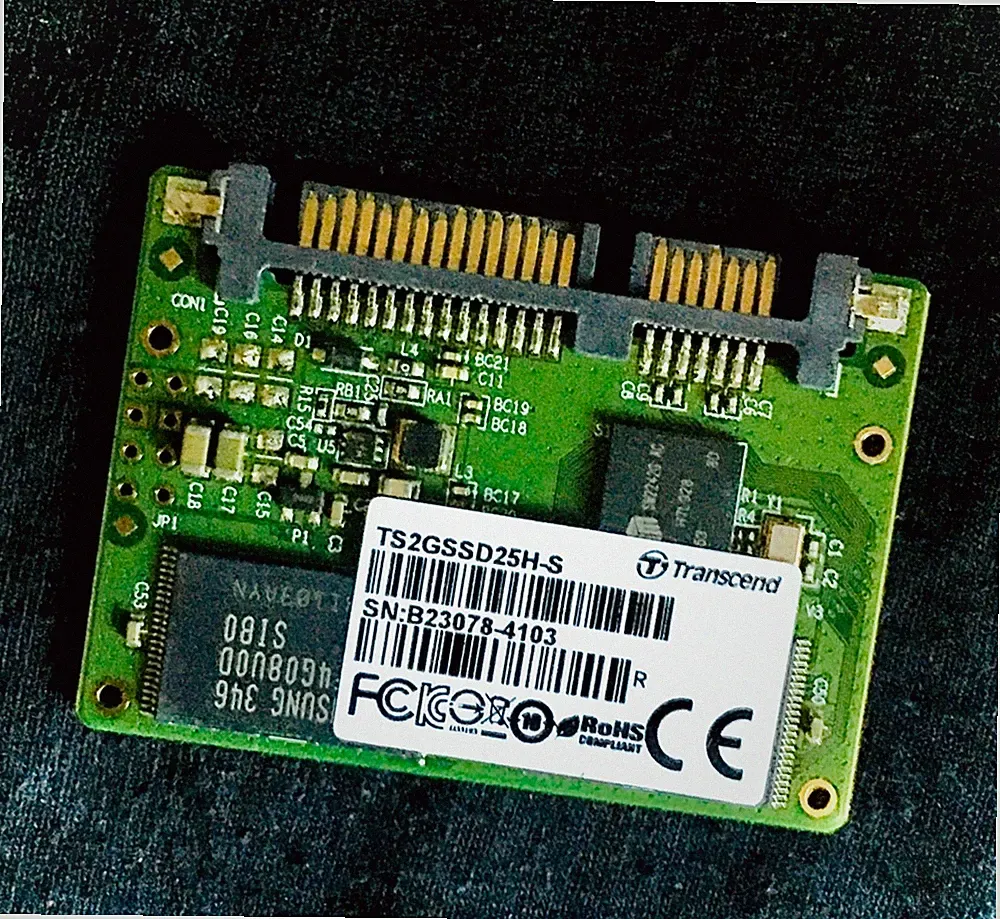 TRANSCEND SSD—BRAND NEW—SATA ll / HALF-SLIM / Internal Solid State Hard Drive