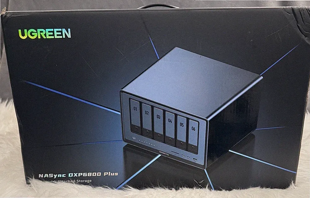 UGREEN NASync DXP6800 Pro 6-Bay NAS Enclosure (Diskless) -NEW, OPEN BOX!