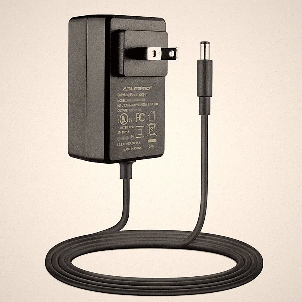 UL 12V AC Adapter Charger for HP SimpleSave 1TB External Hard Drive Power Cord
