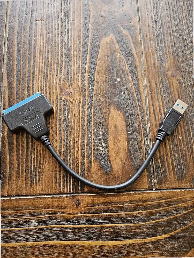 USB 3.1 to 2.5" SATA III Hard Drive Adapter UASP SSD HHD External Converter