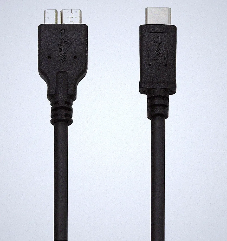 USB 3.1 Type C To USB 3.0 Micro-B Cable External Hard Drive Western Digital /3FT