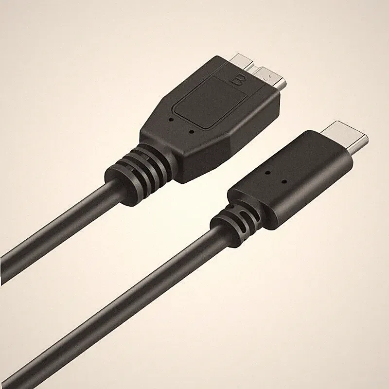 USB C to External Hard Drive Cable 10G USB 3.0 Micro B to USB C Hard Drive Cable