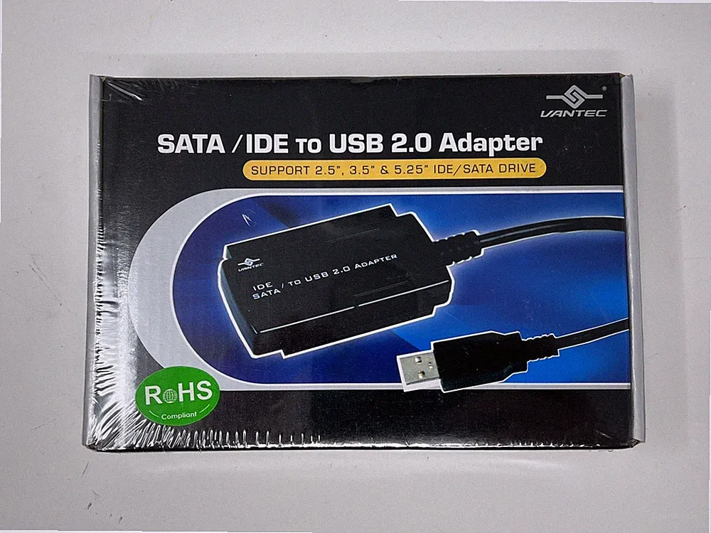 Vantec IDE/SATA TO USB 2.0 Adapter - New / Sealed