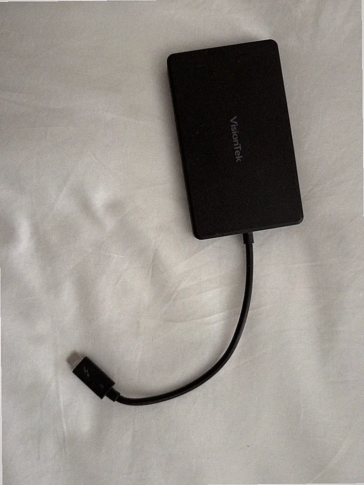 VisionTek External SSD Hard Drive 1TB Thunderbolt 3 Extremely Fast