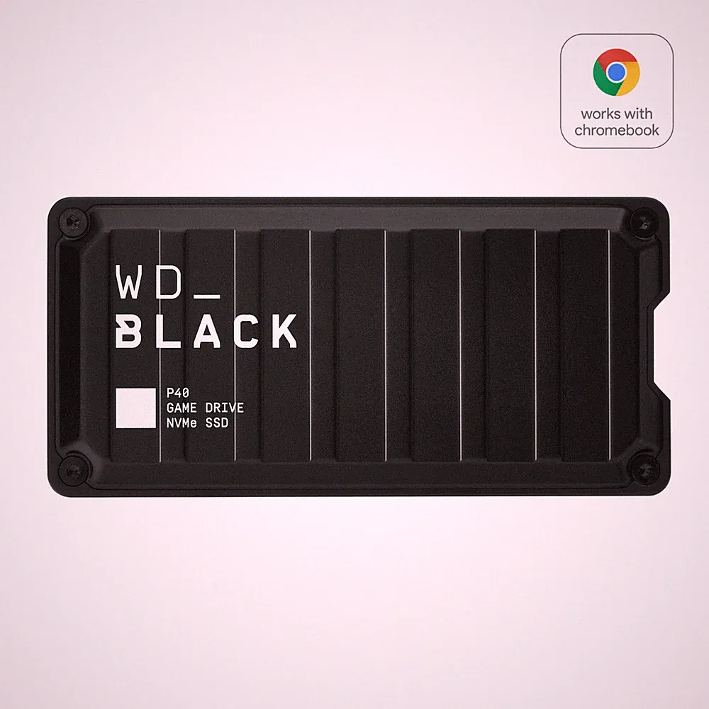 WD_BLACK 500GB P40 Game Drive SSD, External Solid State Drive WDBAWY5000ABK-WESN