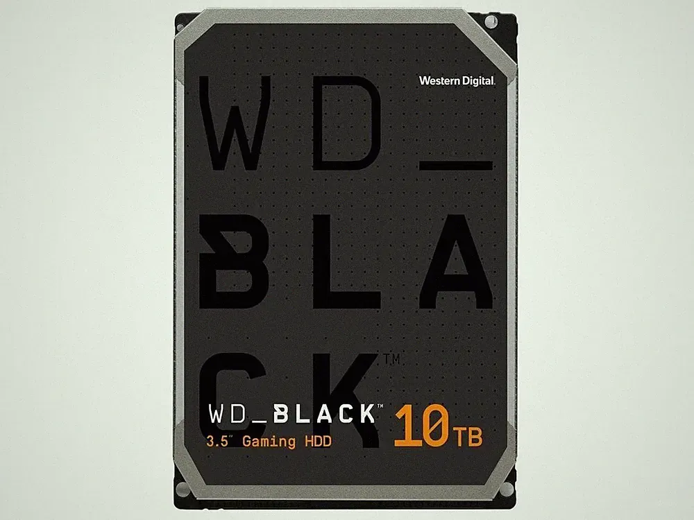 WD Black WD101FZBX 10 TB Hard Drive - 3.5" Internal - SATA (SATA/600) - Conventi