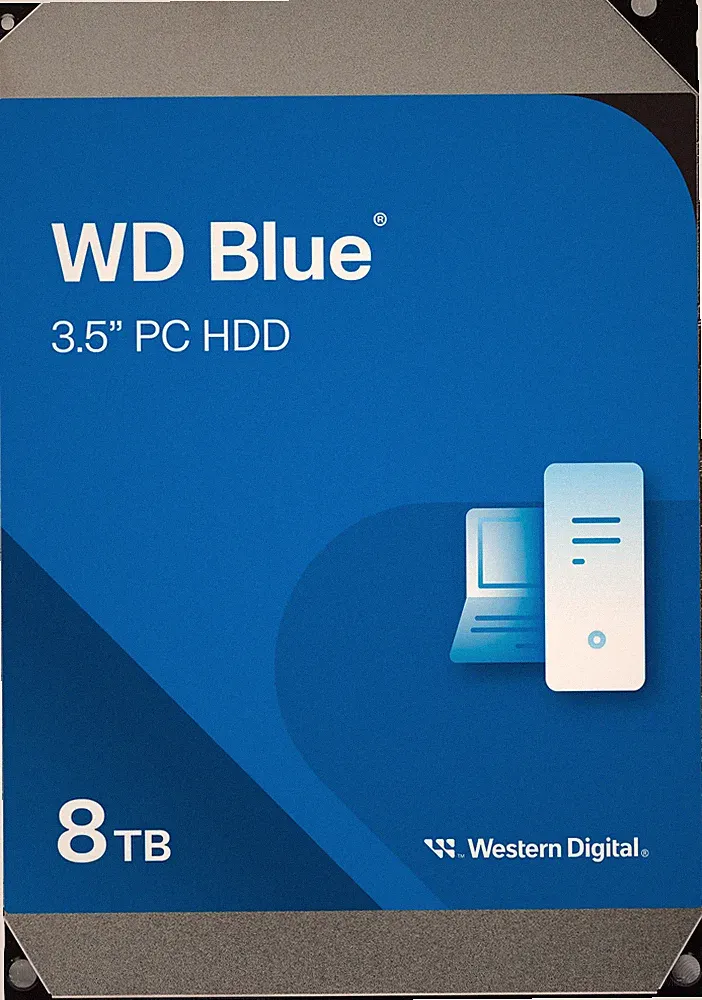WD - Blue 8TB PC Internal Hard Drive for Desktops