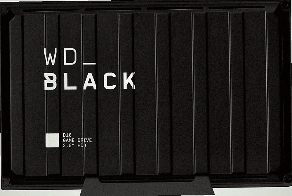 WD - D10 8TB External USB 3.2 Gen 1 Portable Hard Drive - Black
