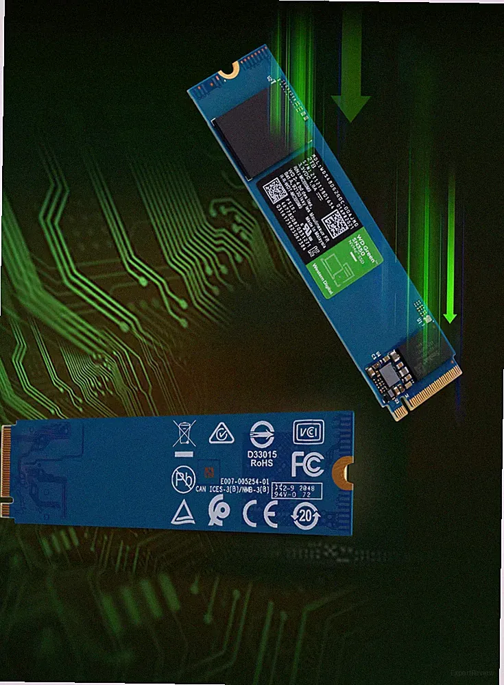 WD Green SN350 1TB Internal M.2 NVME M.2 2280 NVMe PCIe Gen3 SSD