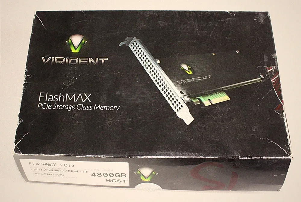 WD/HGST FlashMax II 4.8TB NVME PCIe SSD VIR-M2-LP-4800-2B 0T00819 Dell MFN4H