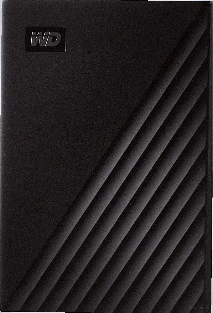 WD - My Passport 1TB External USB 3.0 Portable Hard Drive - Black