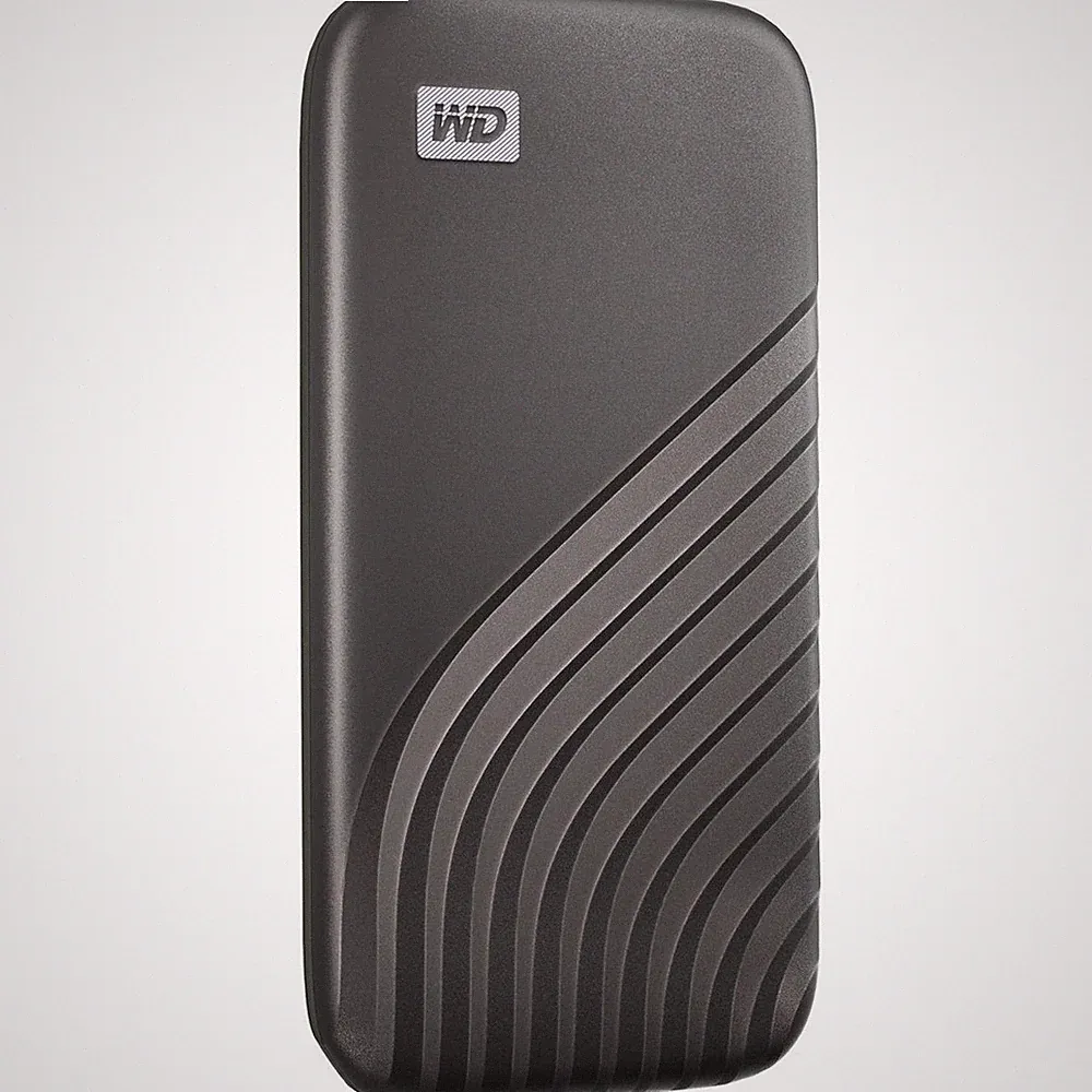 WD My Passport 1TB USB 3.2 Gen 2 Type-C Portable External SSD, Space Gray