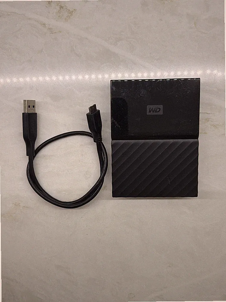 WD My Passport 4TB External Portable Hard Drive (WDBYFT0040BBK-0A) USB 3.0 Black
