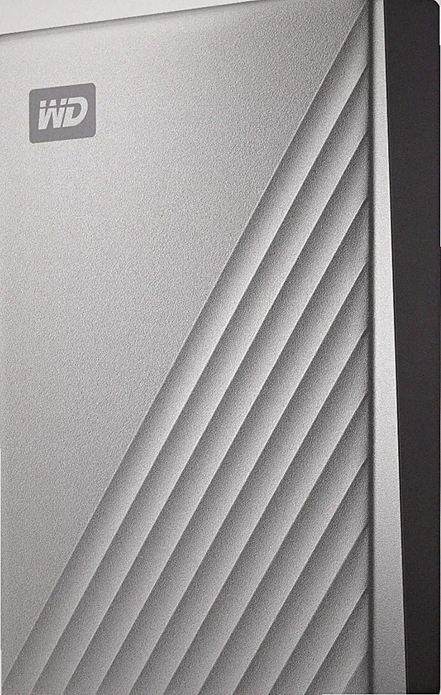 WD - My Passport Ultra 4TB External USB 3.0 Portable Hard Drive - Silver
