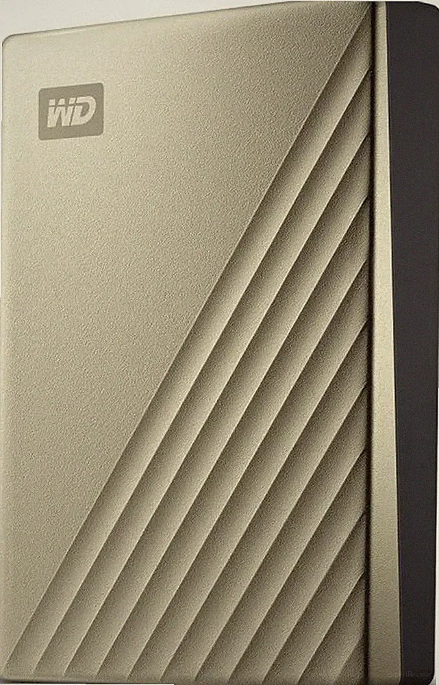 WD My Passport Ultra 4TB Portable External Hard Drive Gold WDBFTM0040BGD-CESN