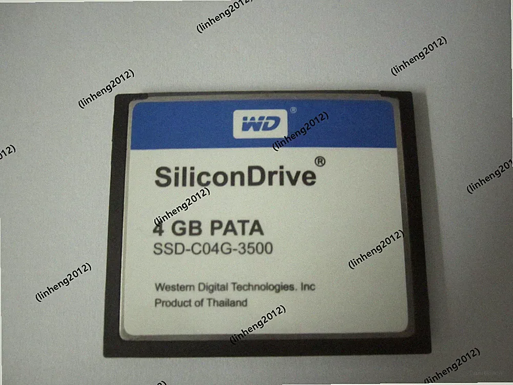 WD SiliconDrive 4GB PATA CF Industrial Temp WD SSD-C04G-3500