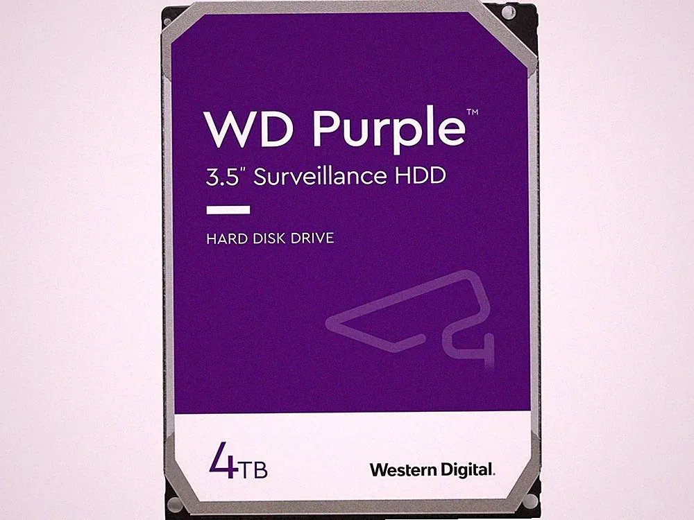 WD WD40PURX Purple 4TB 3.5" 5400RPM SATA 3 Hard Drive