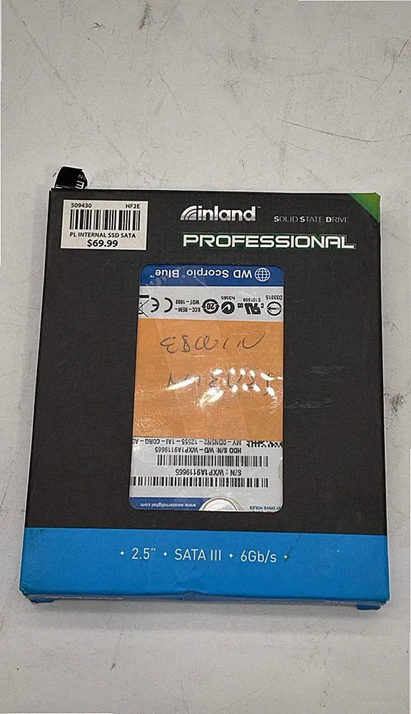 Western Digital 0DN5N2 750GB 2.5" Internal HDD Hard Drive Laptop Storage