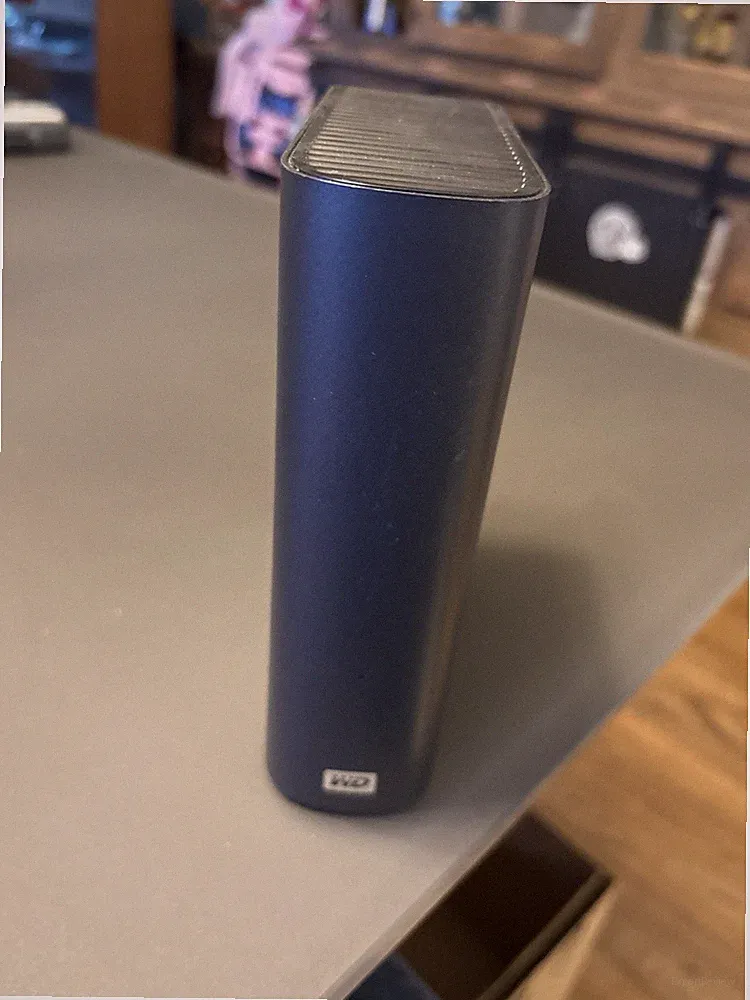 Western Digital My Book Live 1TB Network External Hard Drive Black No Power Cord