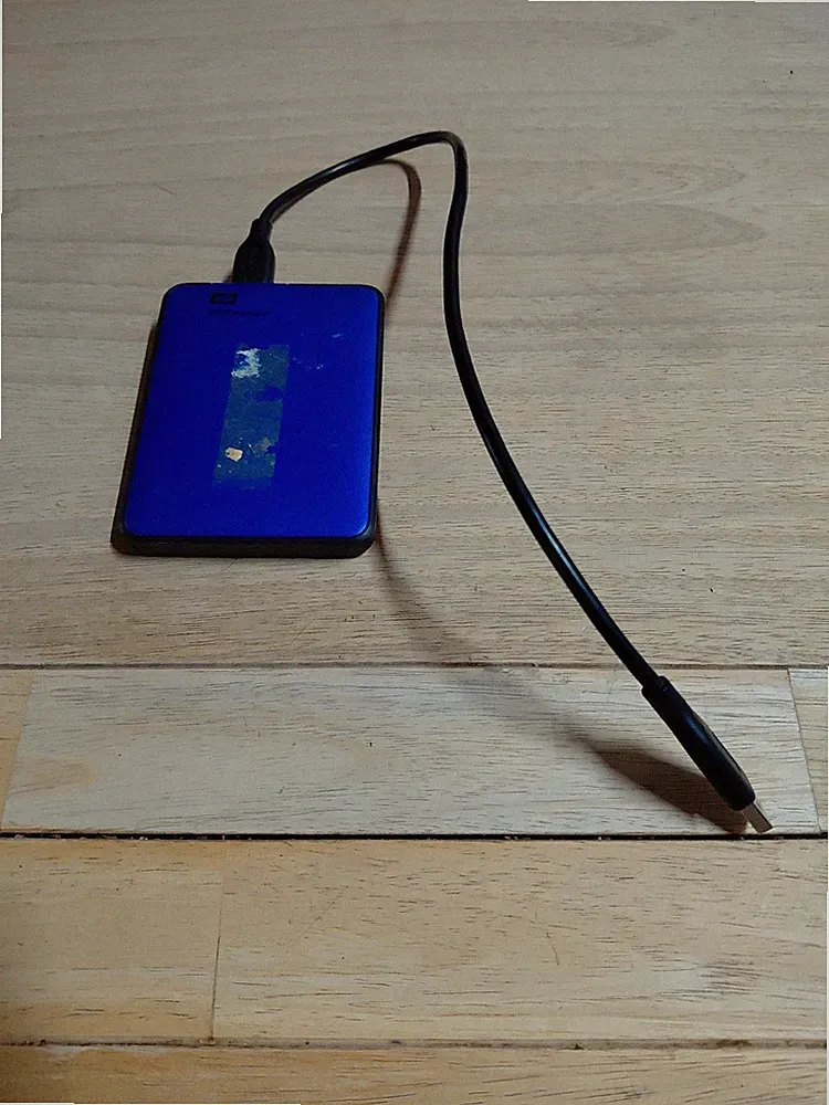Western Digital My Passport Model WDBKXH5000ABL-01 Portable External Hard Drive