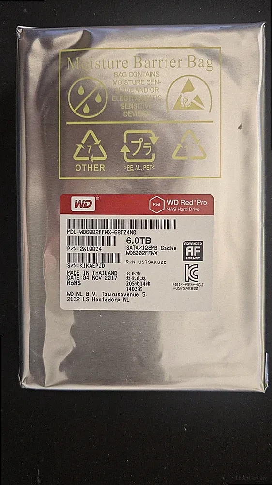 Western Digital Red Pro WD6002FFWX 6 TB Hard Drive - 3.5" Internal - SATA (NEW)