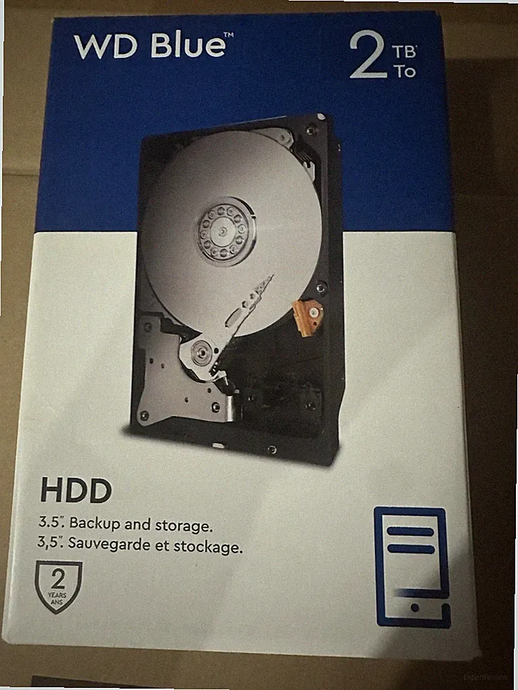 Western Digital WD Blue 2TB 7200 RPM SATA III 3.5" Desktop Hard Drive WD20EZBX