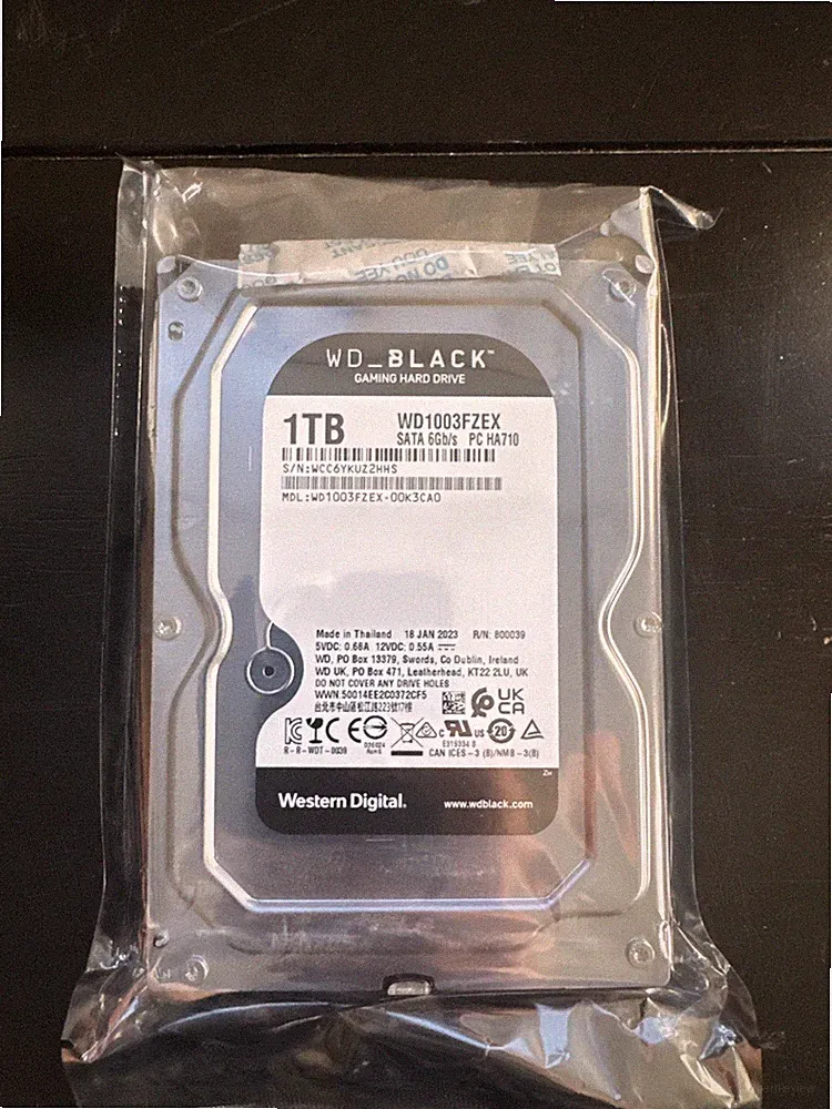 Western Digital WD1003FZEX Gaming Hard Drive 1TB