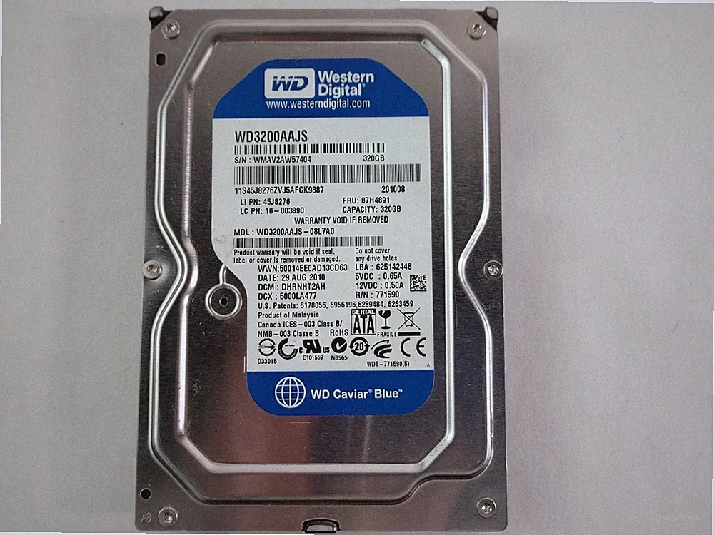 Western Digital WD3200AAJS 320 GB 3.5 in SATA II Desktop Hard Drive