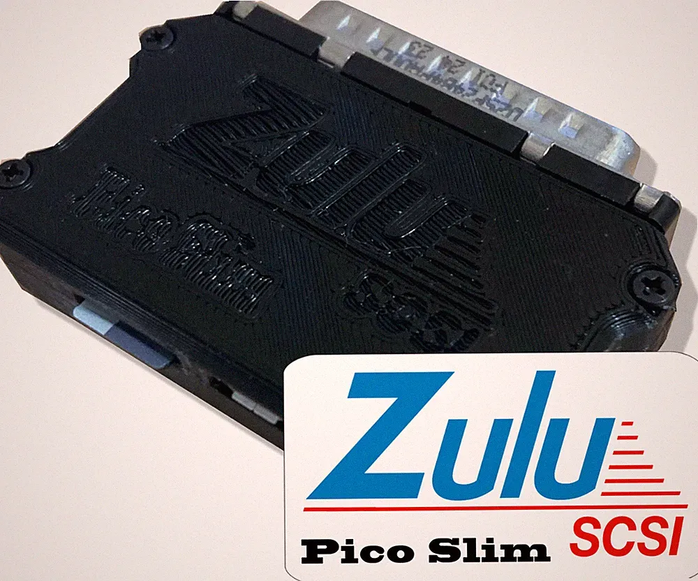 ZuluSCSI Pico Slim External SCSI SD Drive